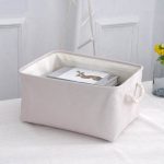 Stylish Gray Laundry Basket with Mesh Liner