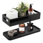 Modern Bathroom Counter Organizer Shelf Design for Efficient Storage