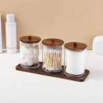 Elegant Bathroom Counter Organizer with Drawers